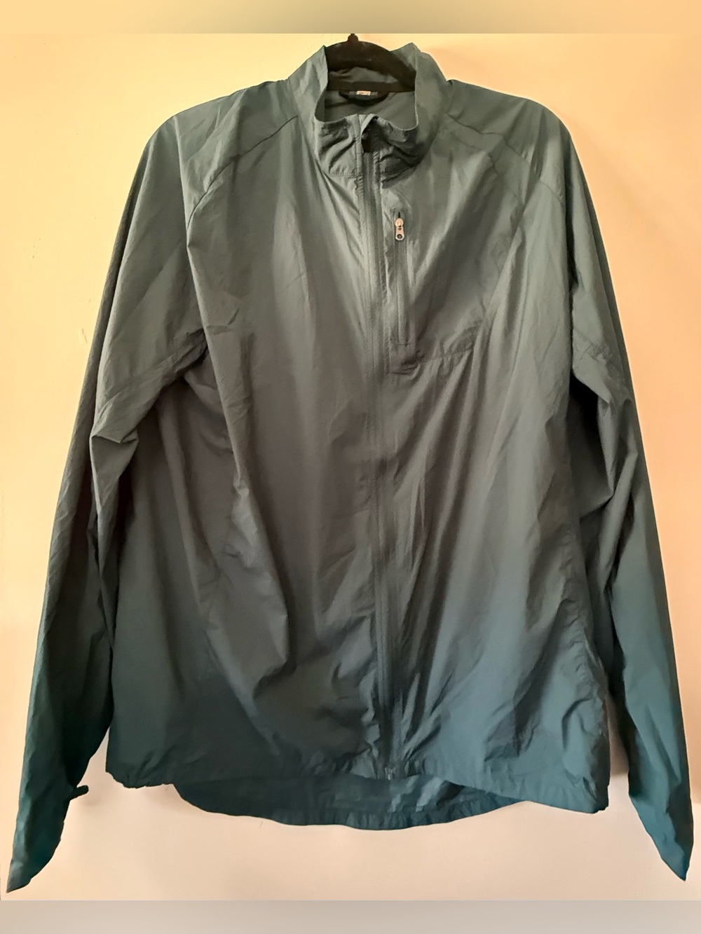 Club Ride Apparel Teal Lightweight Windbreaker Pullover
